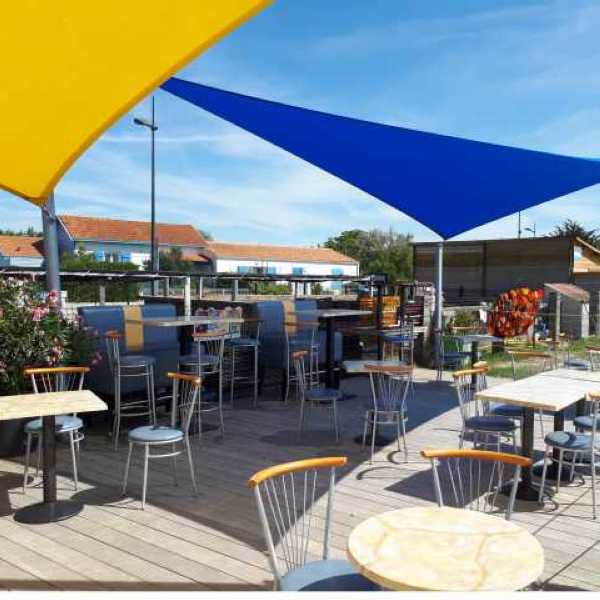 Nouvelle terrasse en front de mer